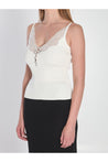 Self Portrait-OUTLET-SALE-Tank top with lace-ARCHIVIST