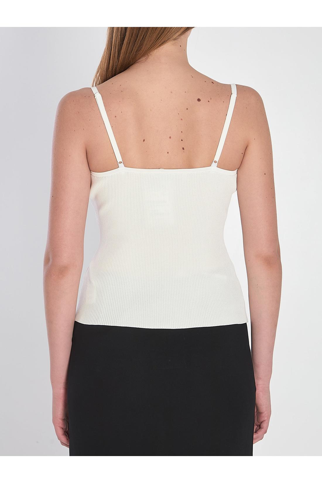 Self Portrait-OUTLET-SALE-Tank top with lace-ARCHIVIST