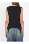 Jean Paul Gaultier-OUTLET-SALE-Tank top with lingerie garter-ARCHIVIST