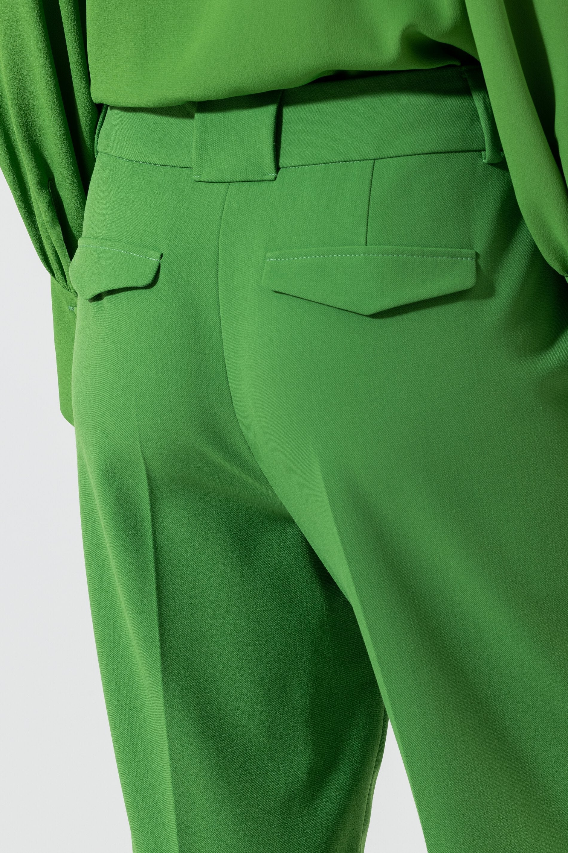LUISA CERANO-OUTLET-SALE-Tapered-Pants mit Bunddetails-Hosen-by-ARCHIVIST