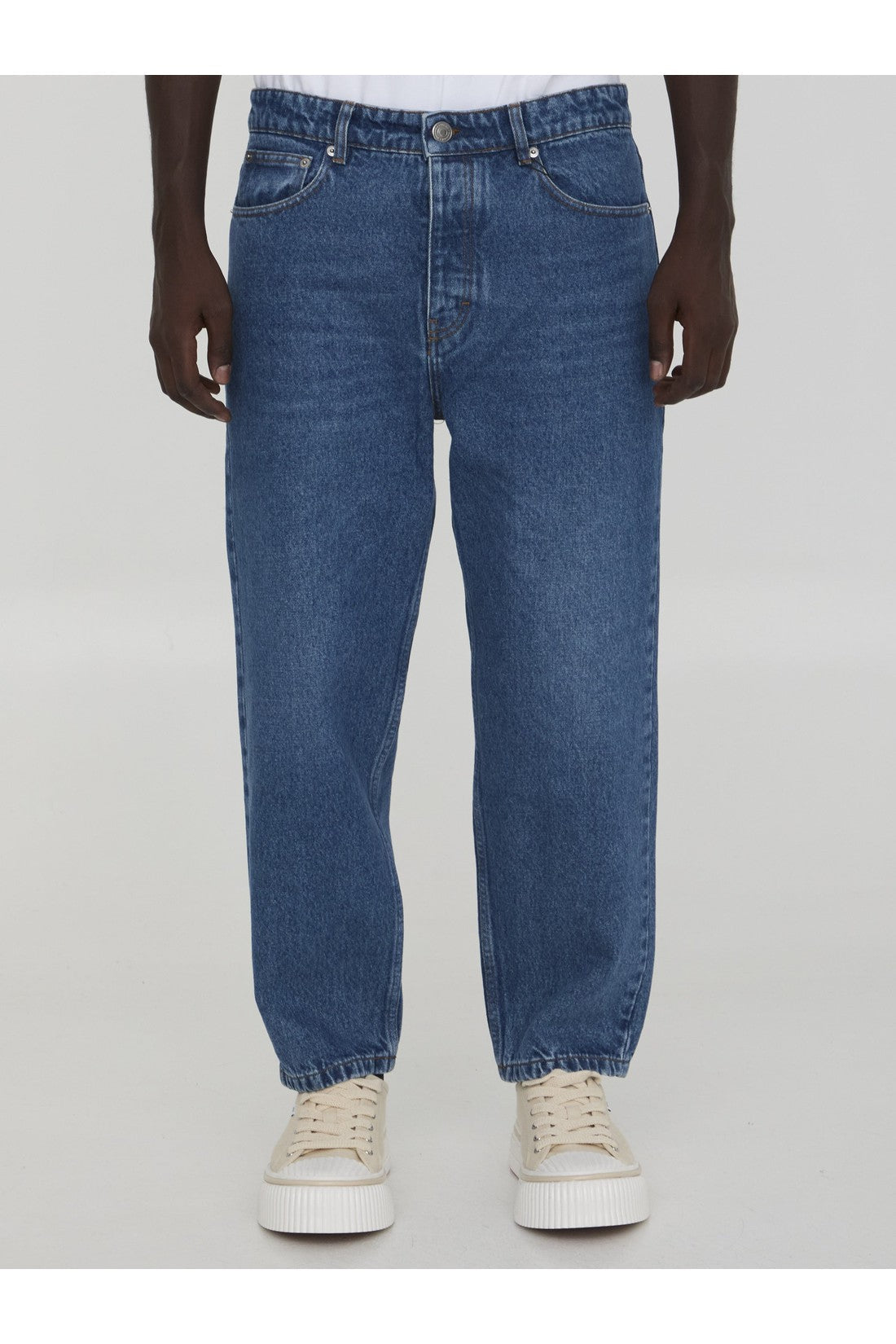 Ami Paris-OUTLET-SALE-Tapered fit jeans-ARCHIVIST