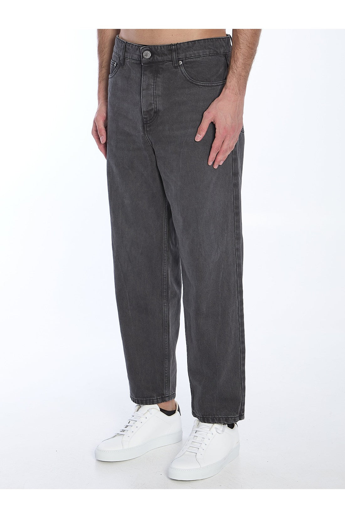 AMI PARIS-OUTLET-SALE-Tapered jeans-ARCHIVIST