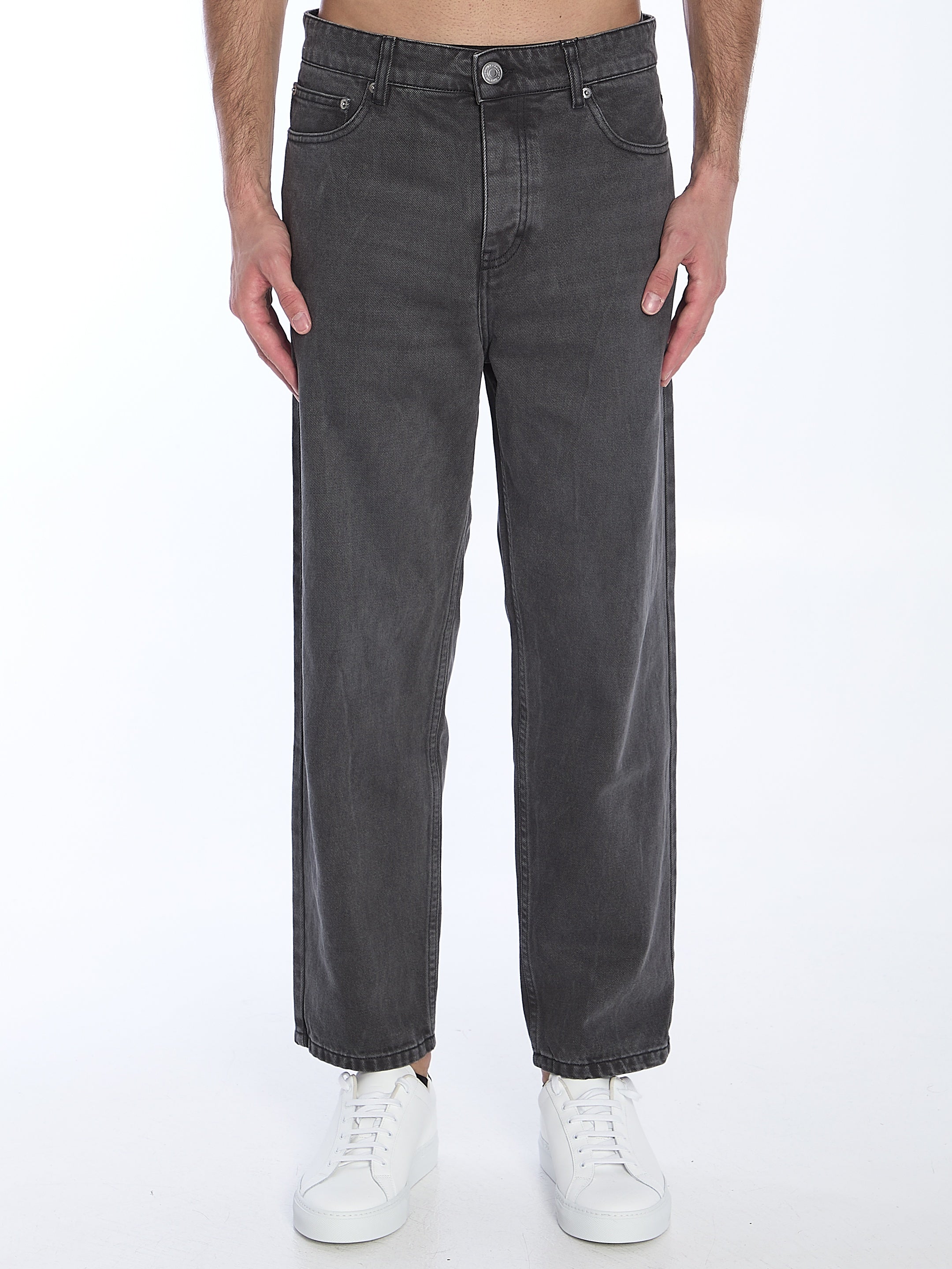 AMI PARIS-OUTLET-SALE-Tapered jeans-ARCHIVIST