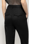 Luisa Cerano-Tapered mit Nadelstreifen-Hosen-Black-Deal-Outlet-by-ARCHIVIST