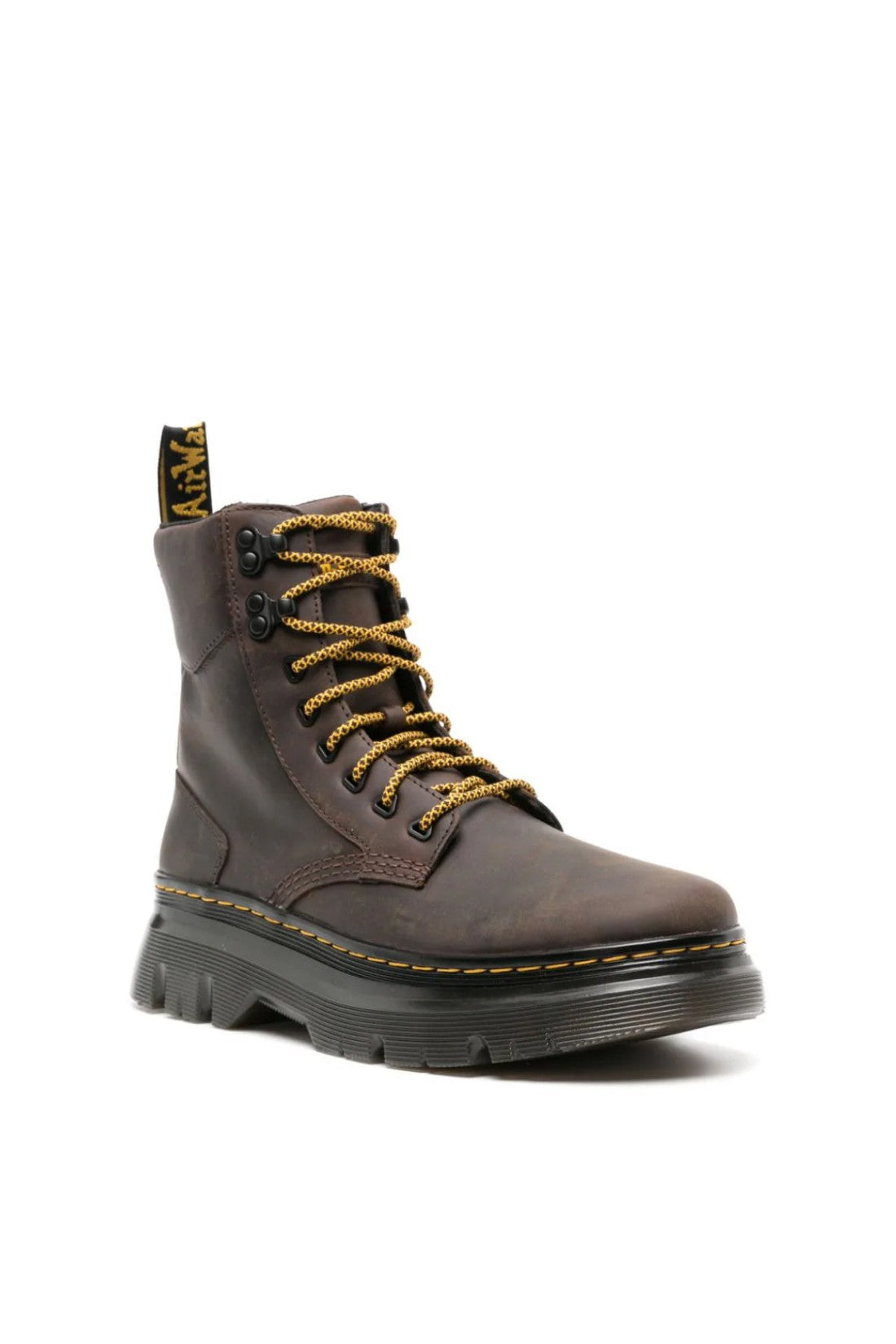 Dr. Martens-OUTLET-SALE-Tarik Crazy Horse Combat Boots-ARCHIVIST