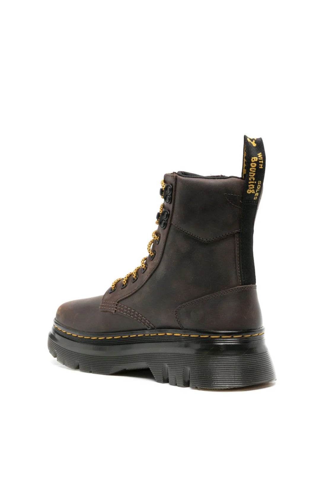 Dr. Martens-OUTLET-SALE-Tarik Crazy Horse Combat Boots-ARCHIVIST