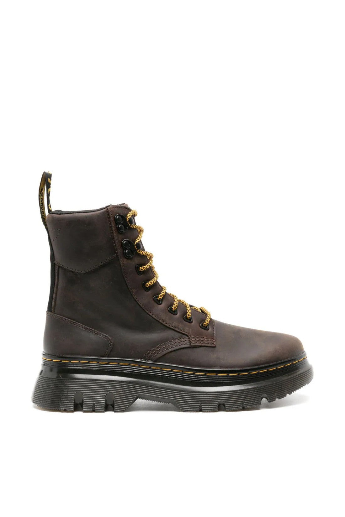 Dr. Martens-OUTLET-SALE-Tarik Crazy Horse Combat Boots-ARCHIVIST