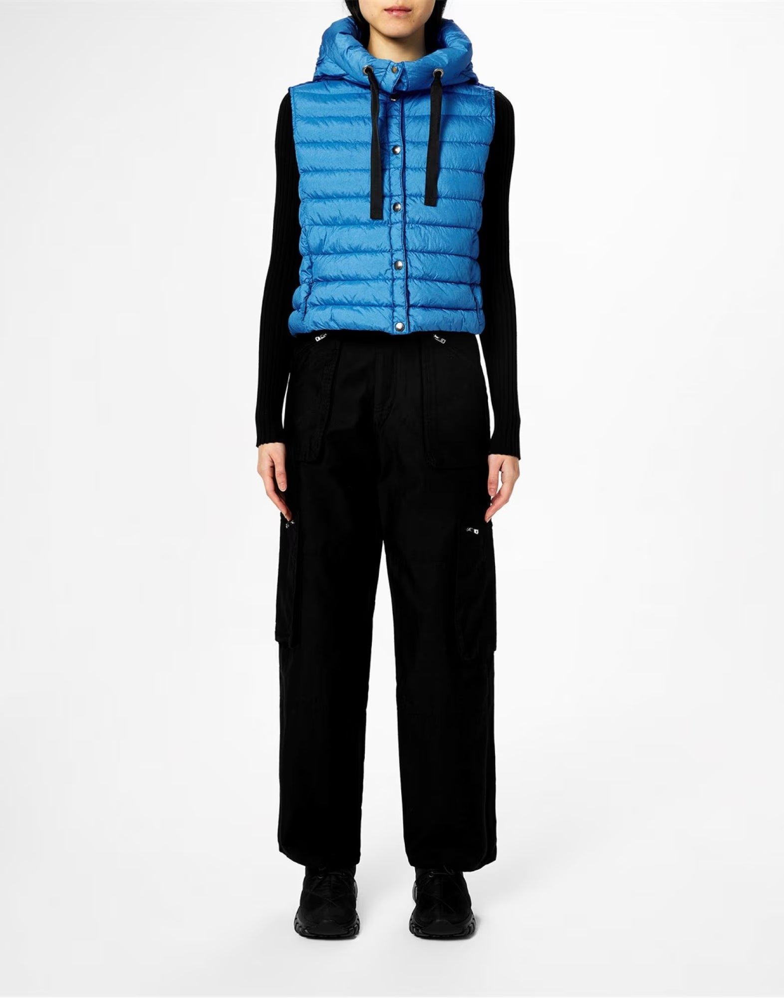 Parajumpers-OUTLET-SALE-Taryn Hooded Down Vest-ARCHIVIST