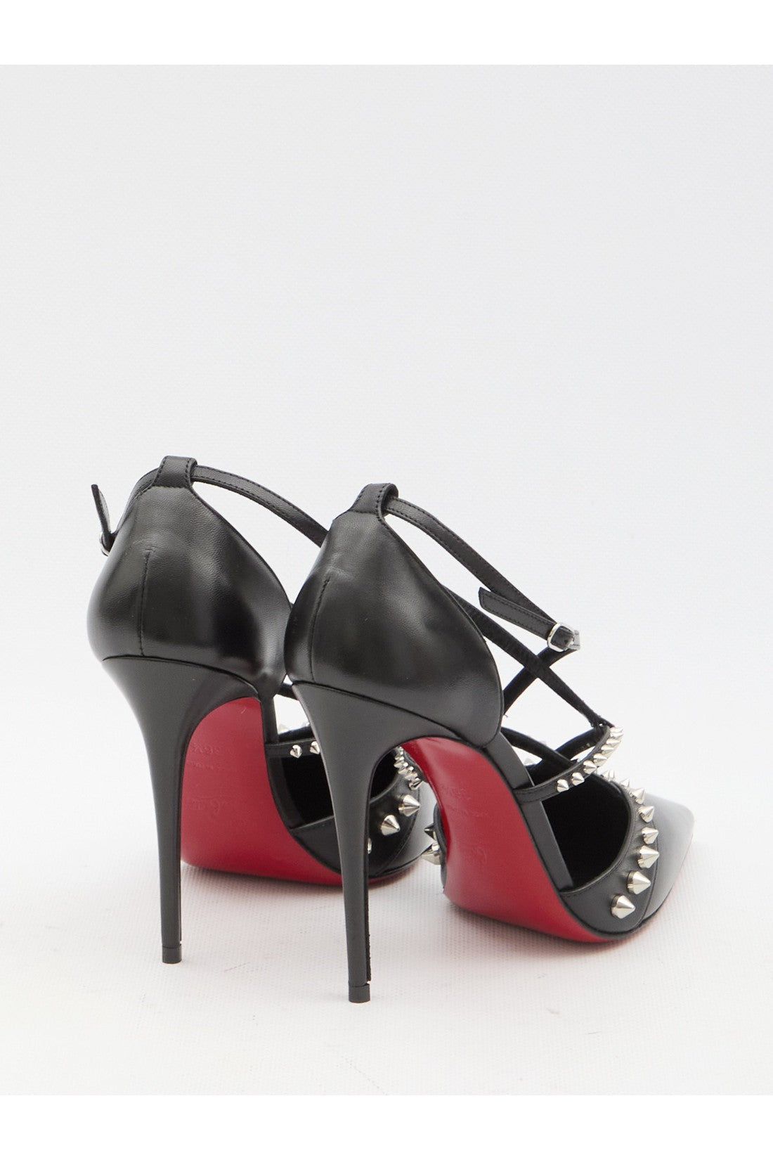 CHRISTIAN LOUBOUTIN-OUTLET-SALE-Tatooshka Spikes 100 pumps-ARCHIVIST