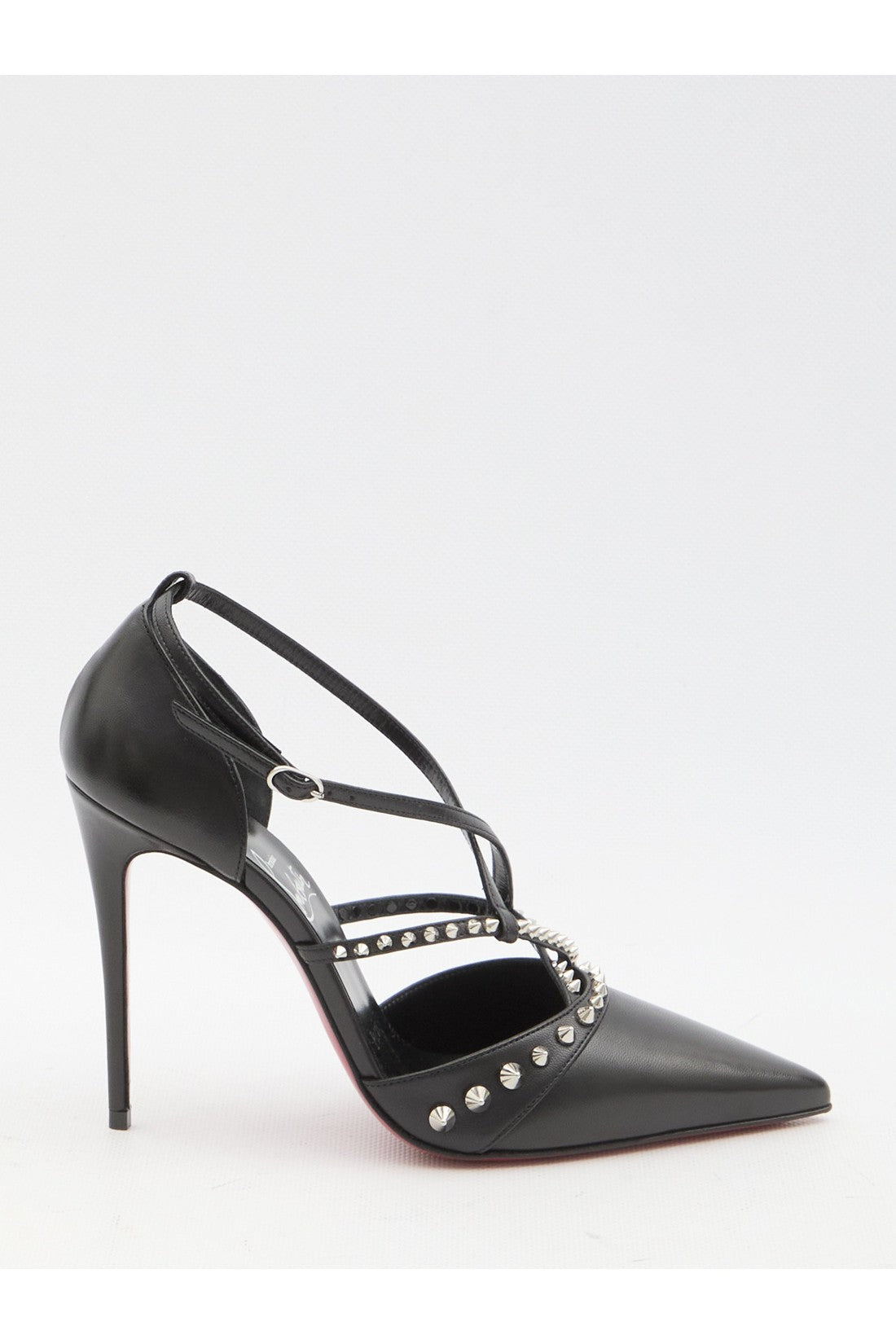 CHRISTIAN LOUBOUTIN-OUTLET-SALE-Tatooshka Spikes 100 pumps-ARCHIVIST