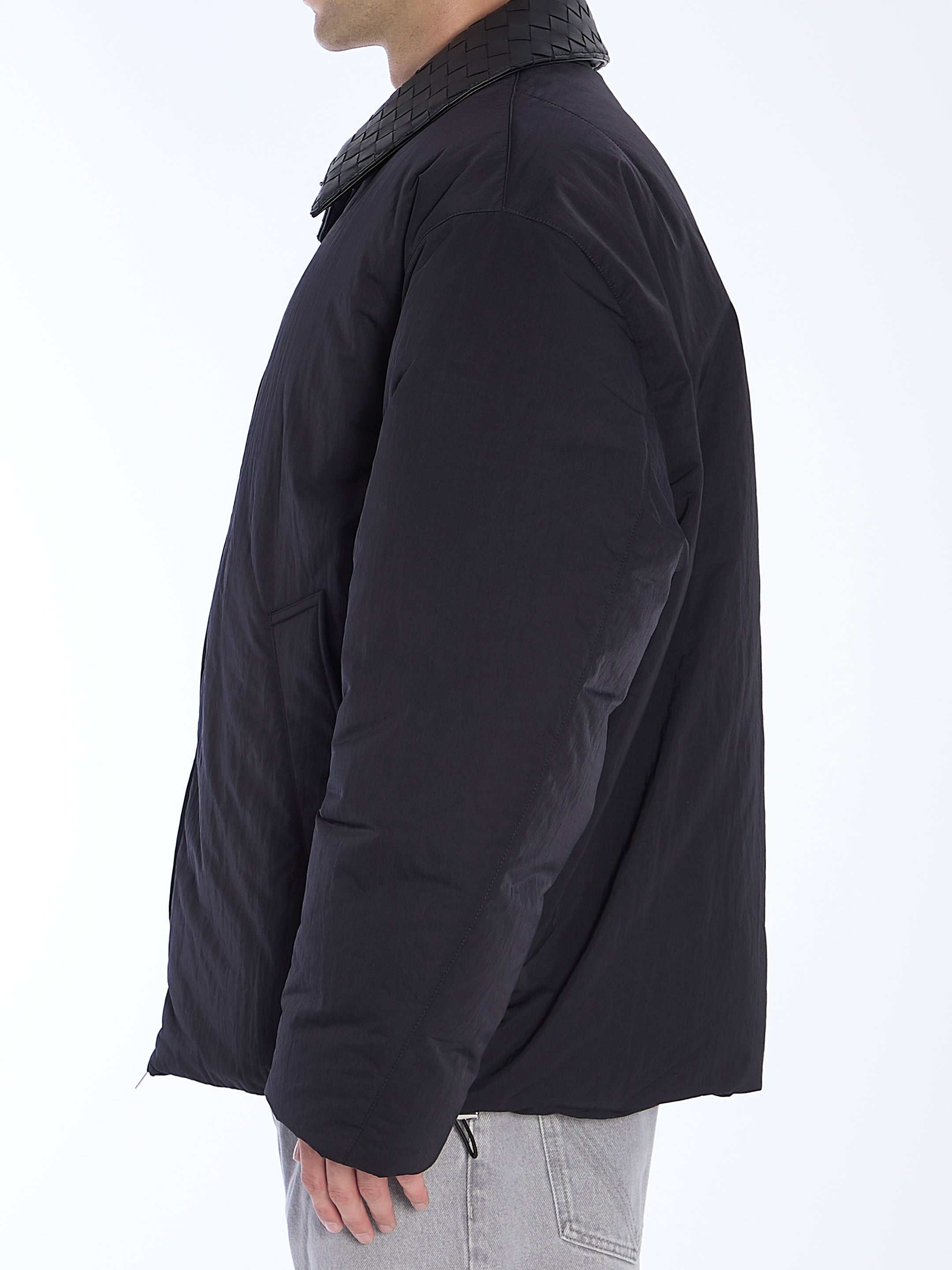 BOTTEGA VENETA-OUTLET-SALE-Techn nylon puffer jacket-ARCHIVIST