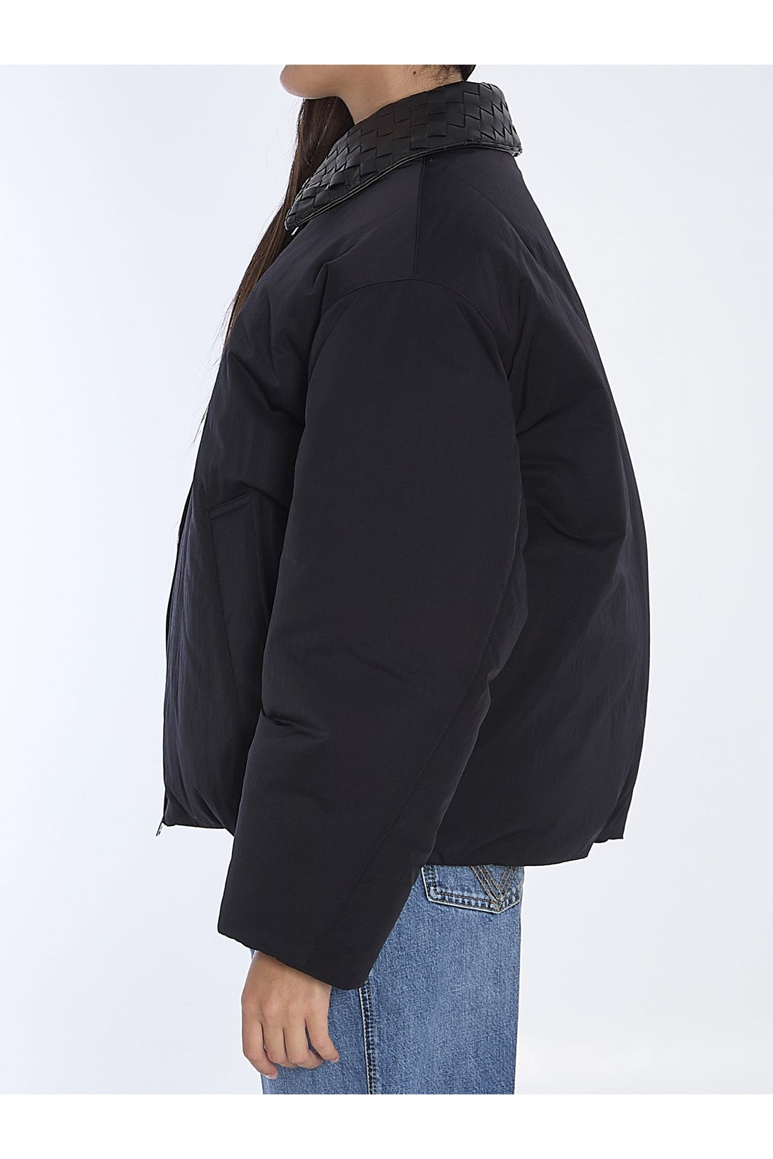 BOTTEGA VENETA-OUTLET-SALE-Techn nylon puffer jacket-ARCHIVIST