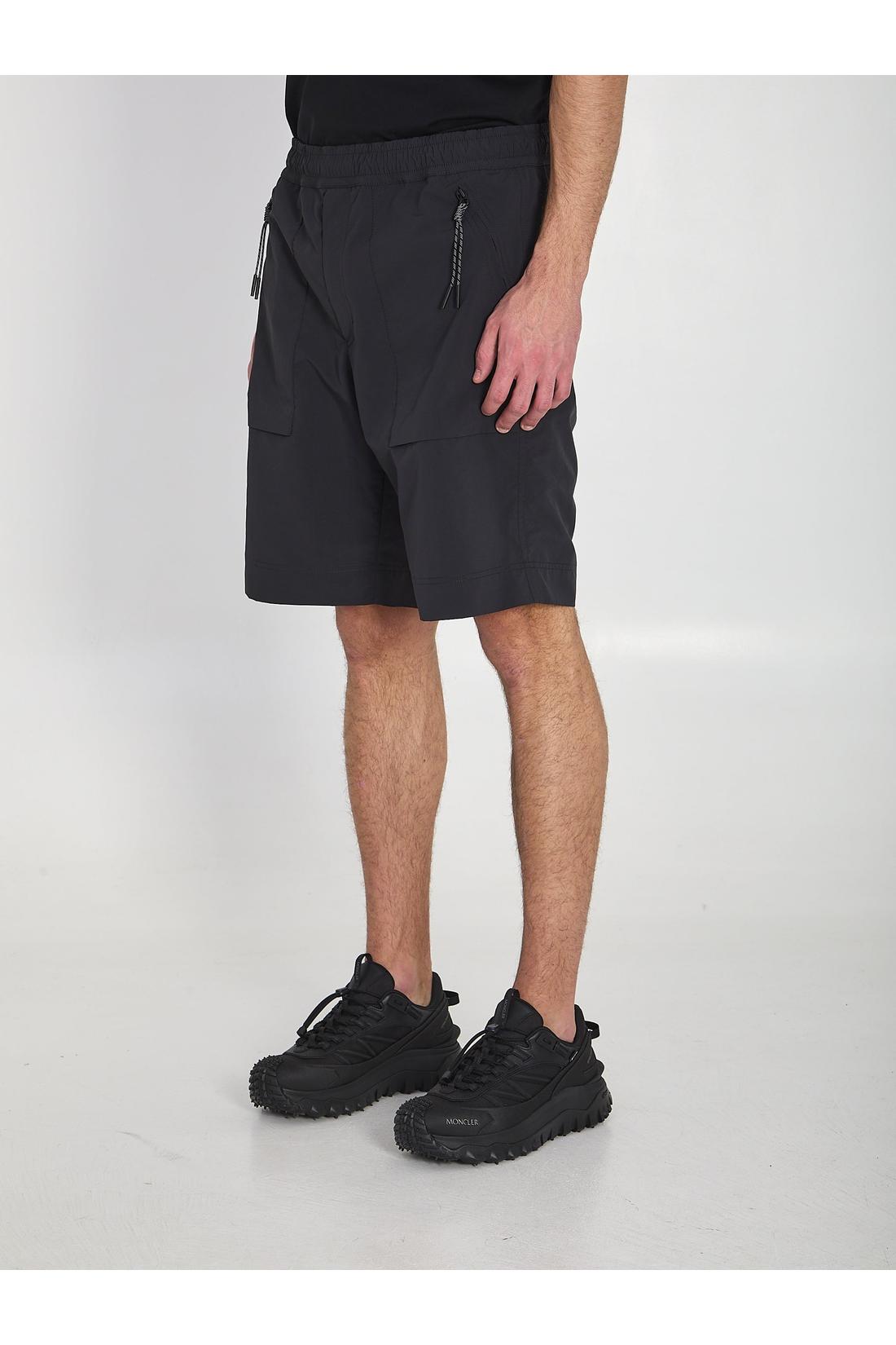 Moncler grenoble-OUTLET-SALE-Technical crinkle shorts-ARCHIVIST