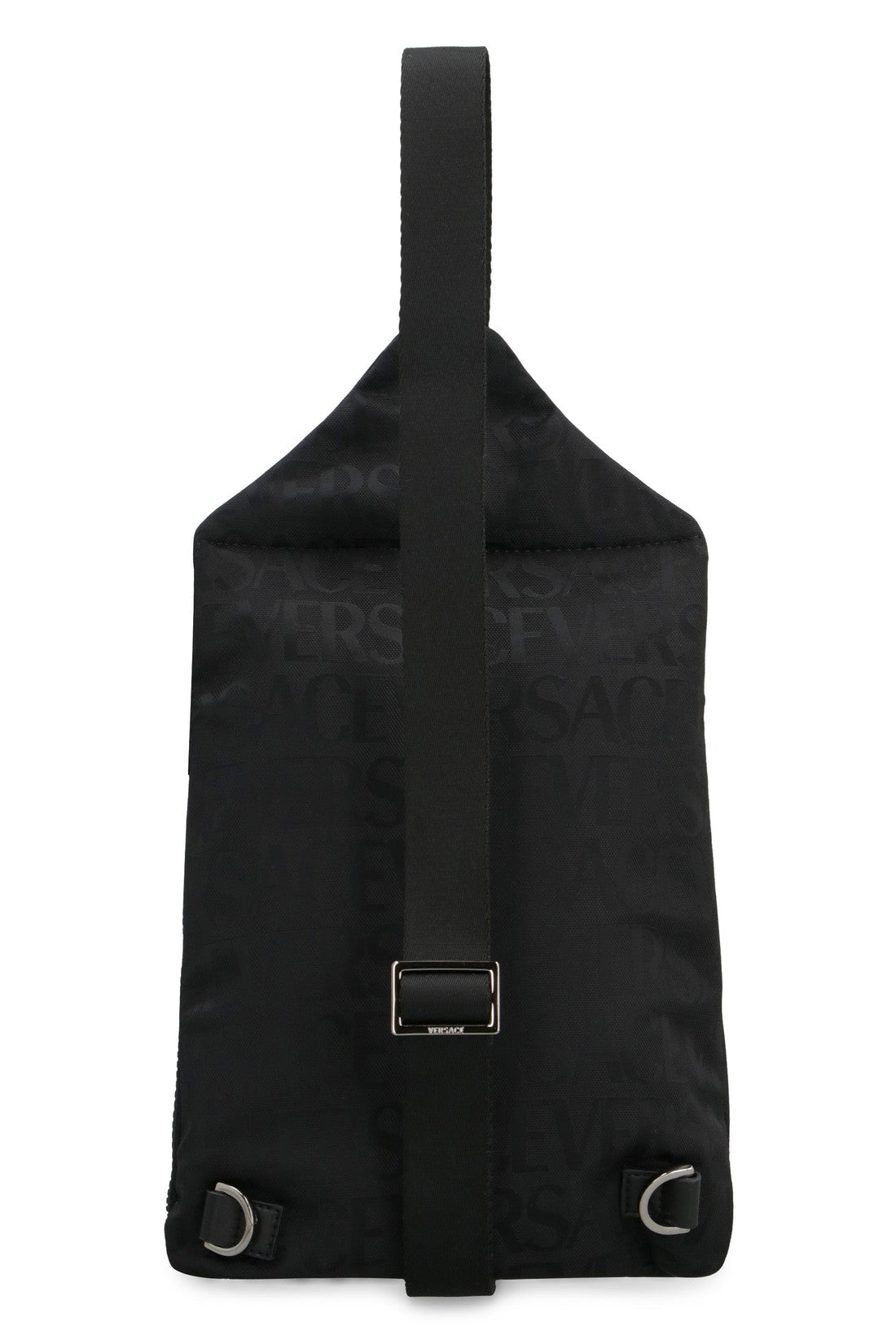 Versace-OUTLET-SALE-Technical fabric backpack with logo-ARCHIVIST