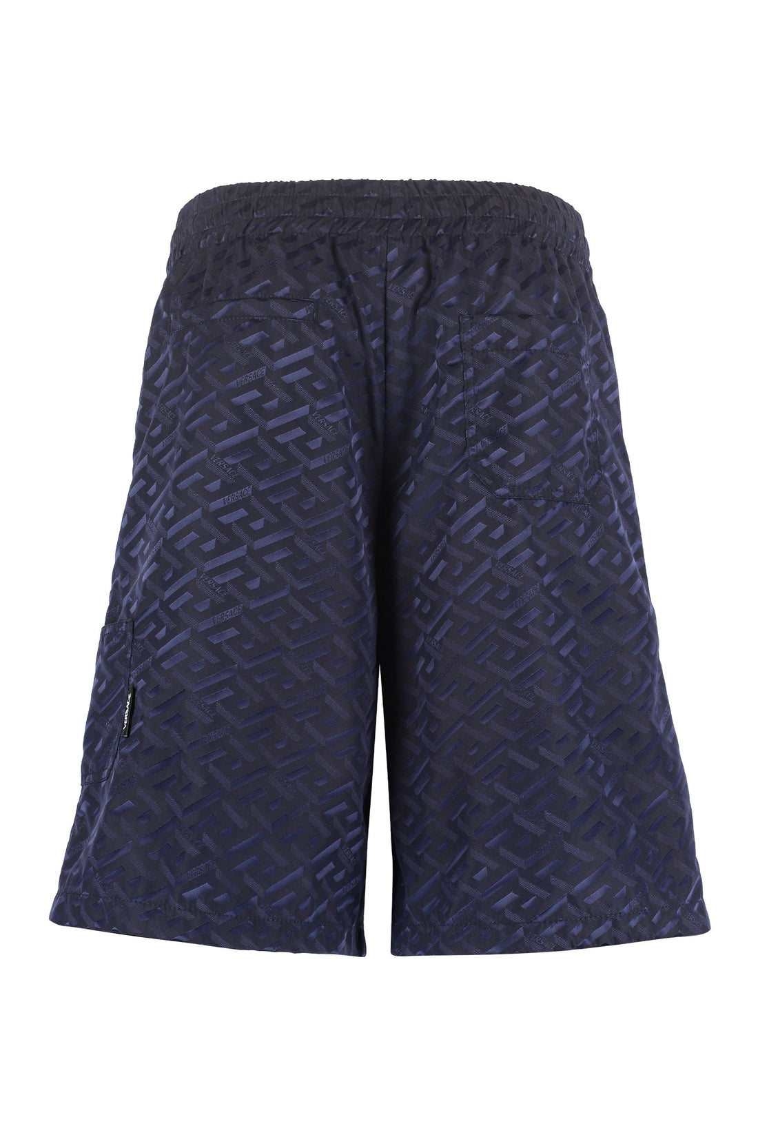 Versace-OUTLET-SALE-Techno fabric bermuda-shorts-ARCHIVIST
