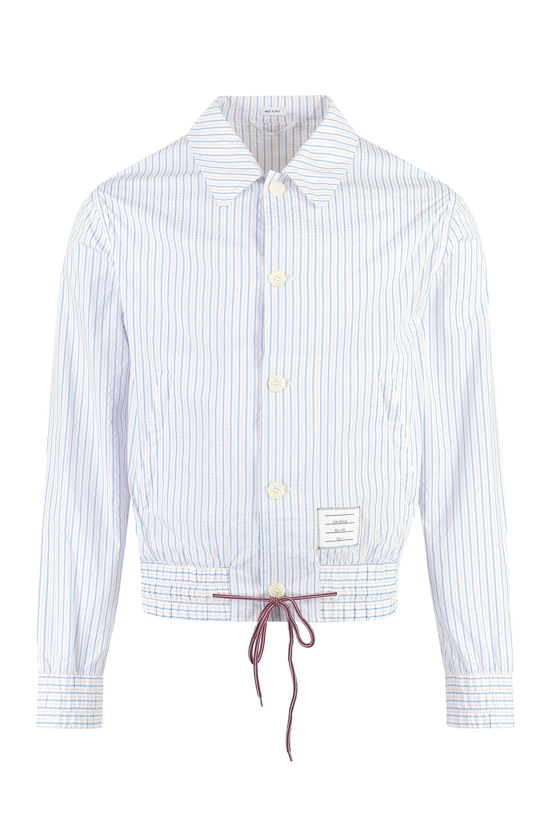 Thom Browne-OUTLET-SALE-Techno fabric jacket-ARCHIVIST