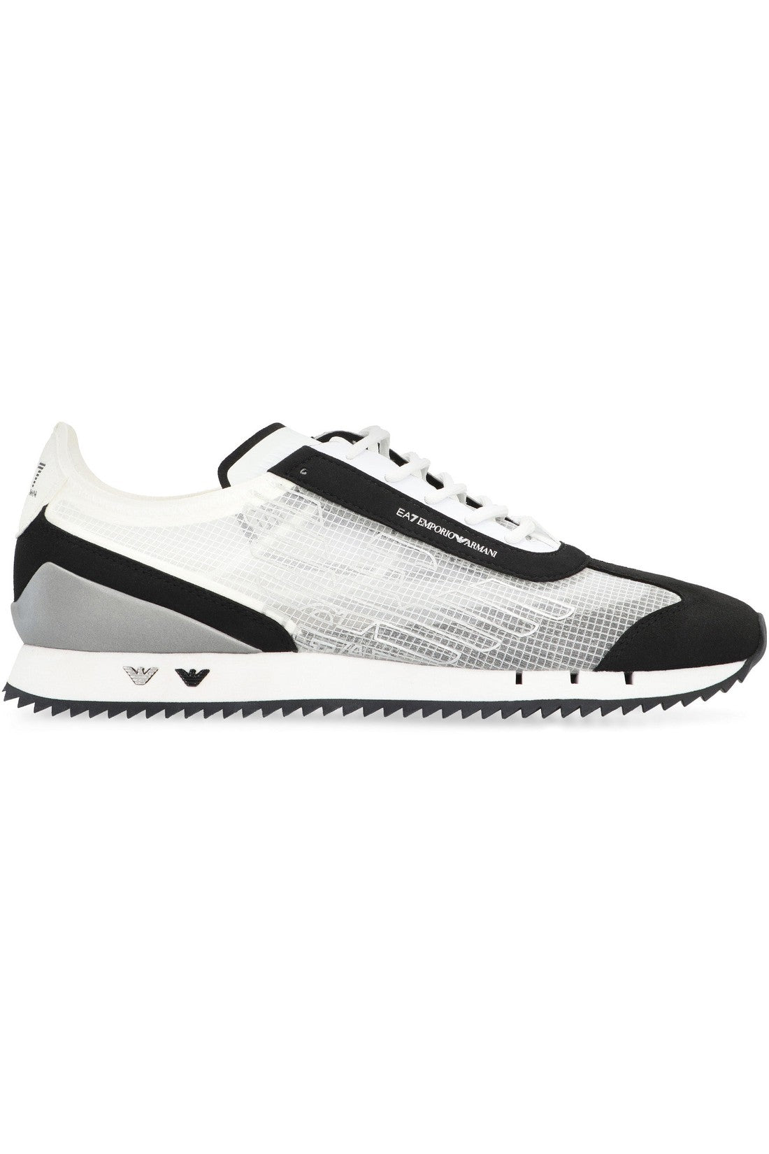 EA7-OUTLET-SALE-Techno fabric low-top sneakers-ARCHIVIST