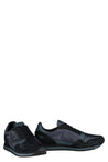 Emporio Armani-OUTLET-SALE-Techno fabric low-top sneakers-ARCHIVIST