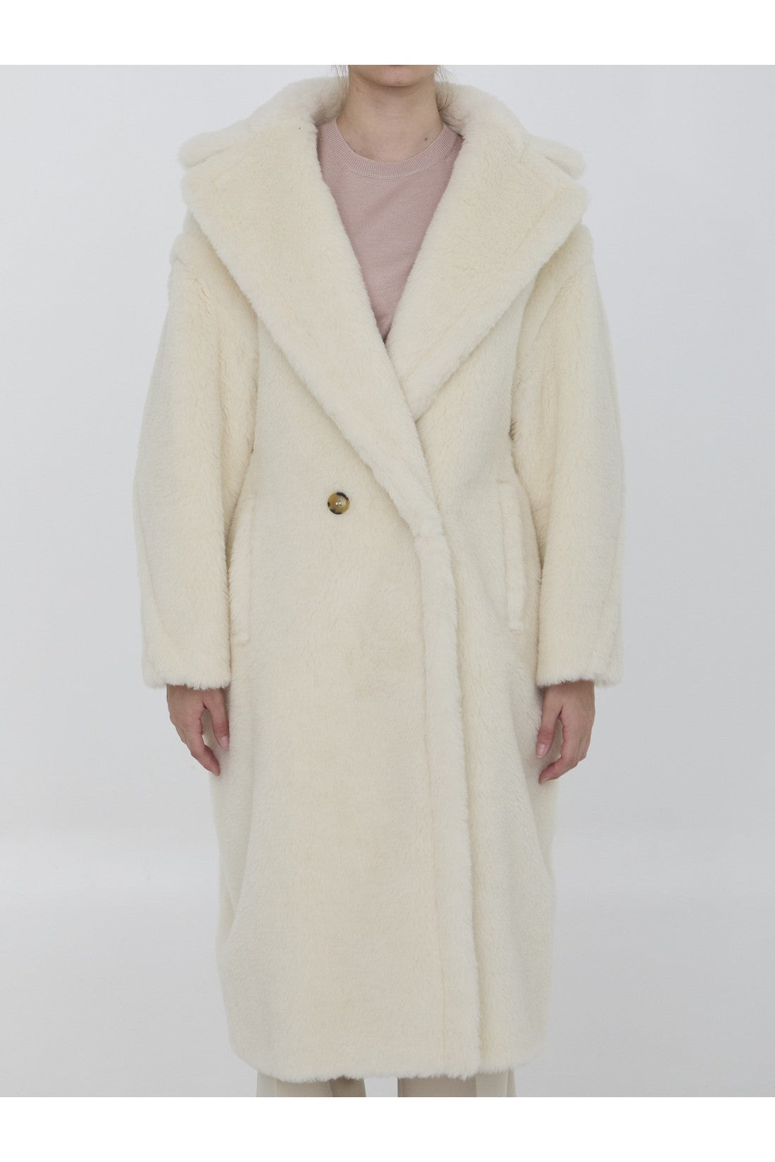 MAX MARA-OUTLET-SALE-Teddy Bear Icon coat-ARCHIVIST