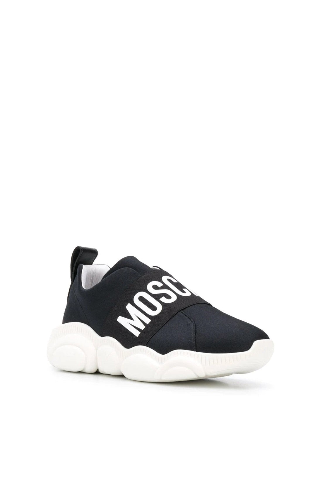 Moschino-OUTLET-SALE-Teddy Bear Logo Sneakers-ARCHIVIST