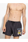 Moschino-OUTLET-SALE-Teddy Bear Logo Swim Shorts-ARCHIVIST