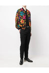 Saint Laurent-OUTLET-SALE-Teddy Fleurs Crepe Jacket-ARCHIVIST