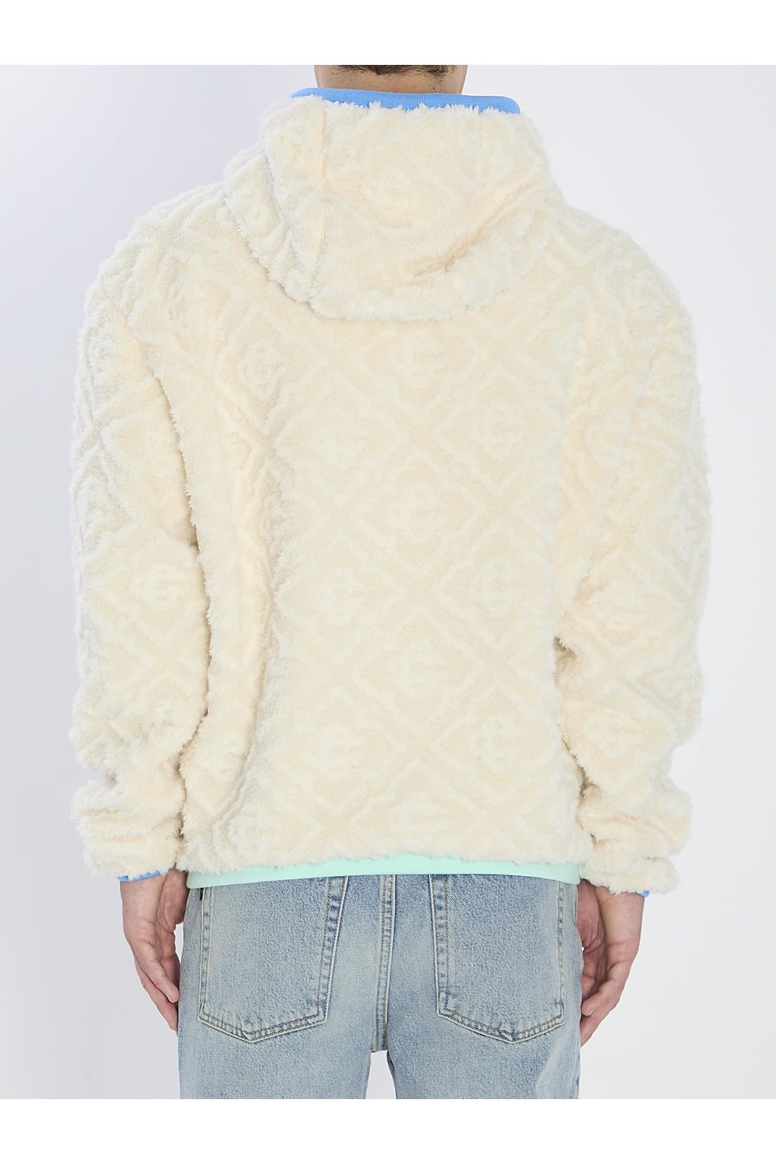 Casablanca-OUTLET-SALE-Teddy effect jacket-ARCHIVIST