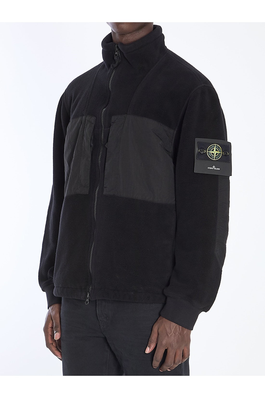 STONE ISLAND-OUTLET-SALE-Teddy-effect jacket-ARCHIVIST