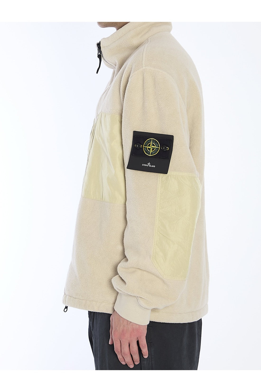 STONE ISLAND-OUTLET-SALE-Teddy-effect jacket-ARCHIVIST