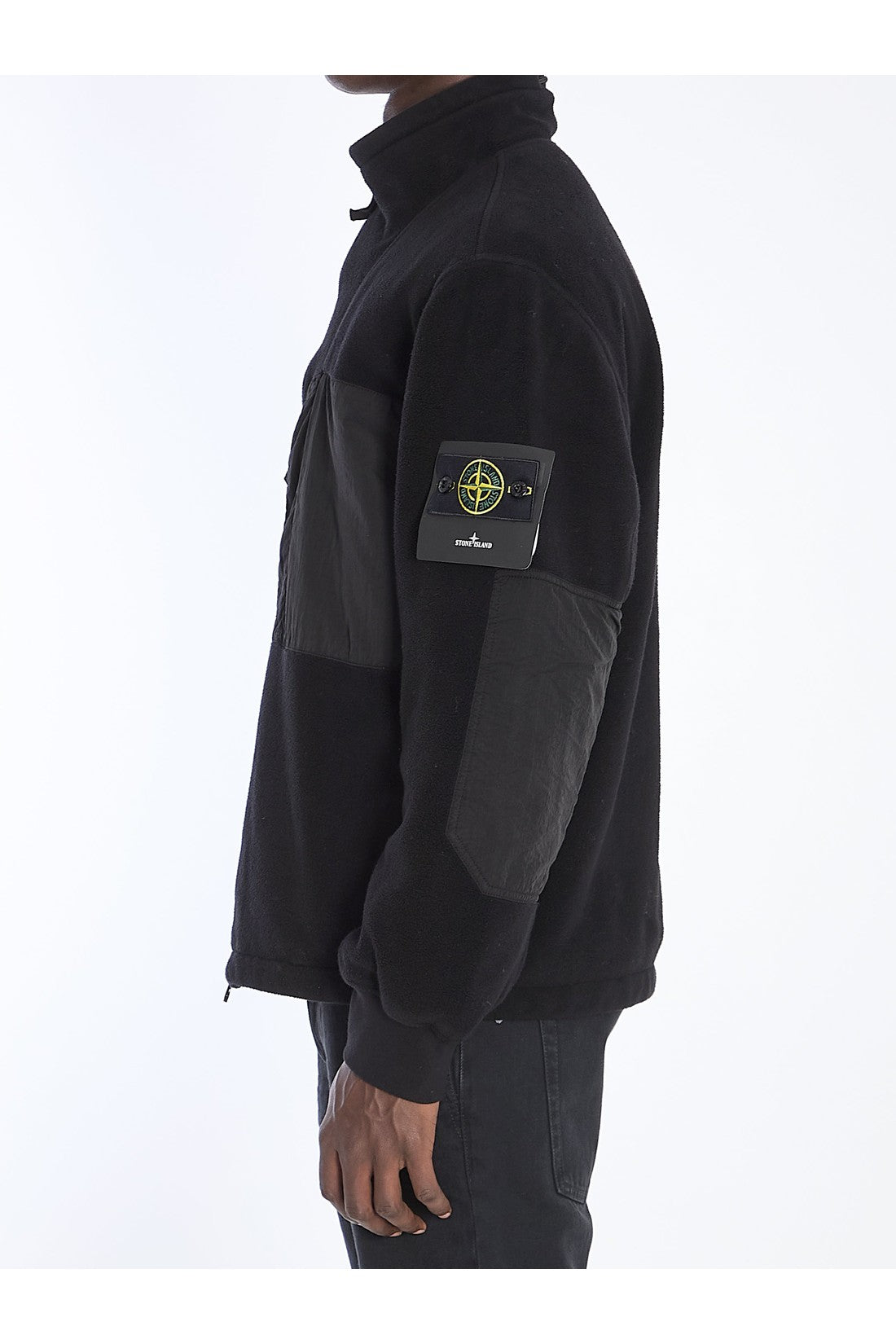 STONE ISLAND-OUTLET-SALE-Teddy-effect jacket-ARCHIVIST