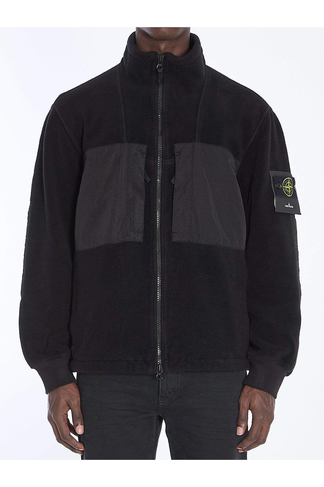 STONE ISLAND-OUTLET-SALE-Teddy-effect jacket-ARCHIVIST