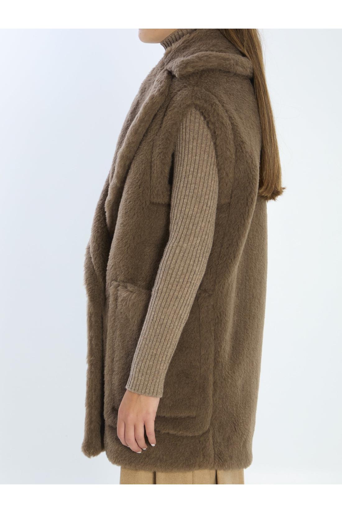 Max Mara-OUTLET-SALE-Teddy vest-ARCHIVIST