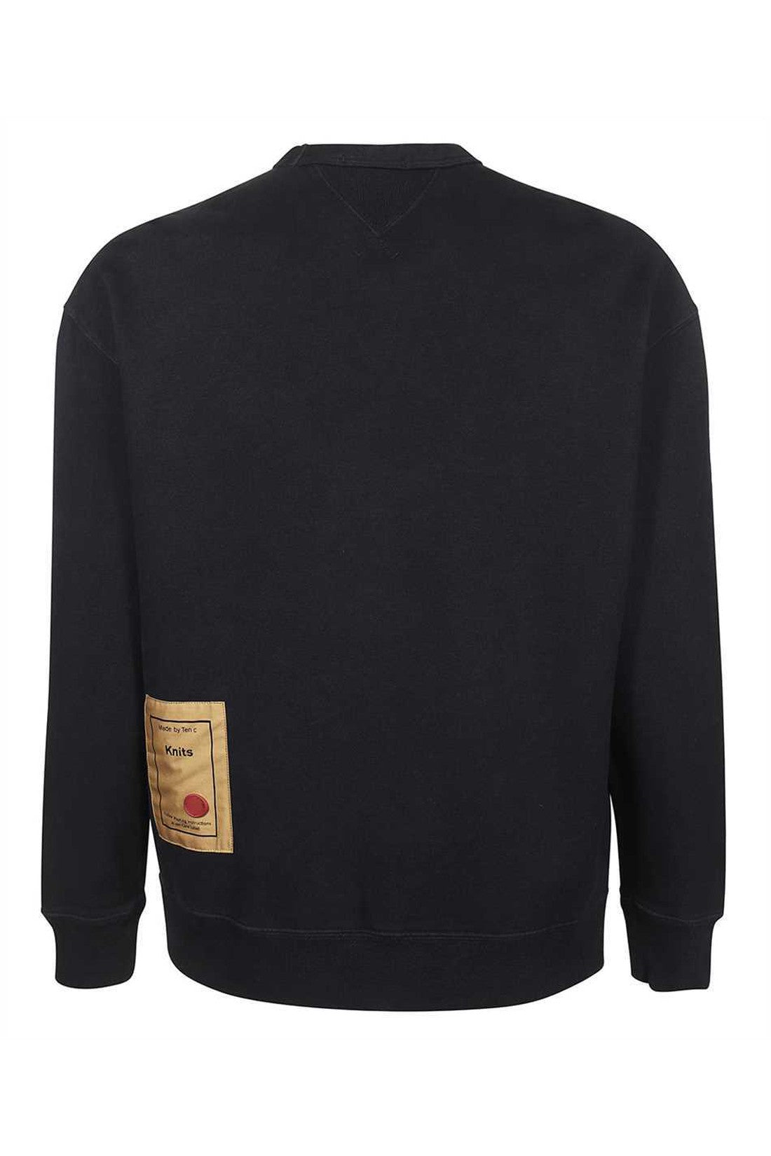 Cotton crew-neck sweatshirt-Ten c-OUTLET-SALE-ARCHIVIST