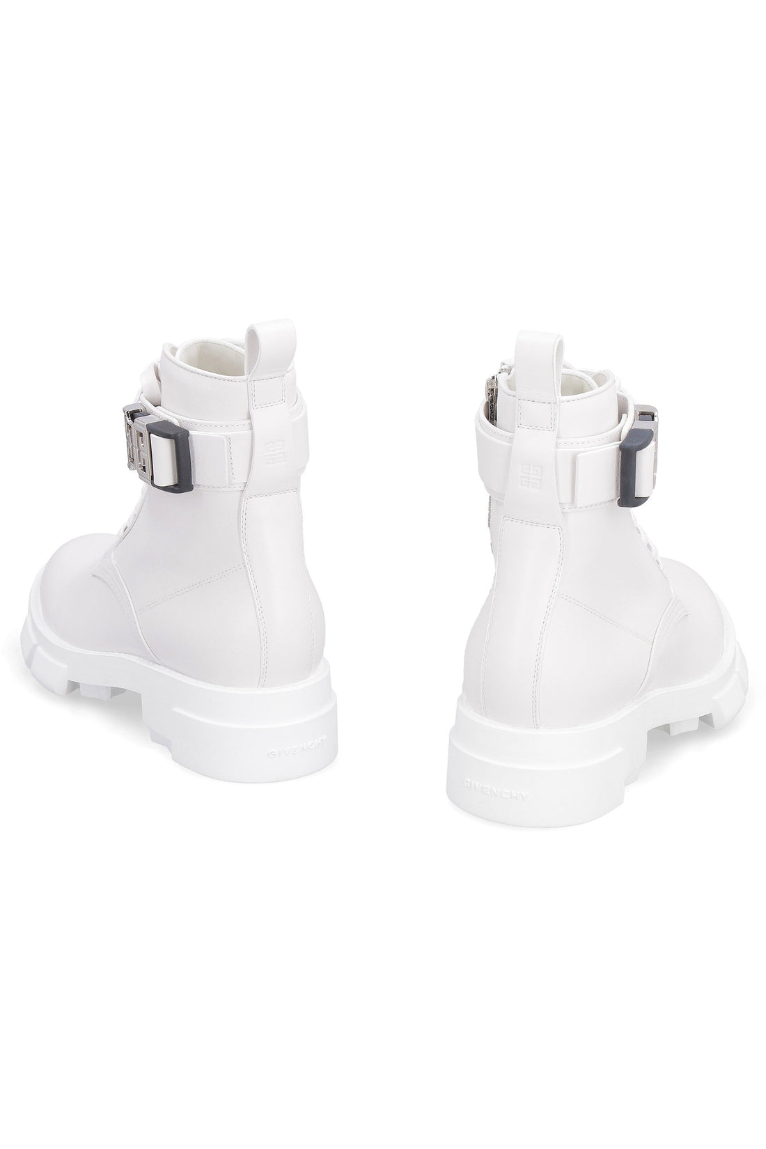 Givenchy-OUTLET-SALE-Terra leather ankle boots-ARCHIVIST