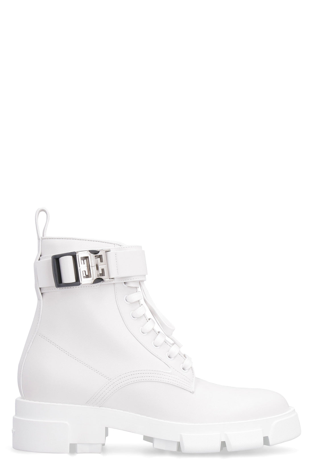Givenchy-OUTLET-SALE-Terra leather ankle boots-ARCHIVIST