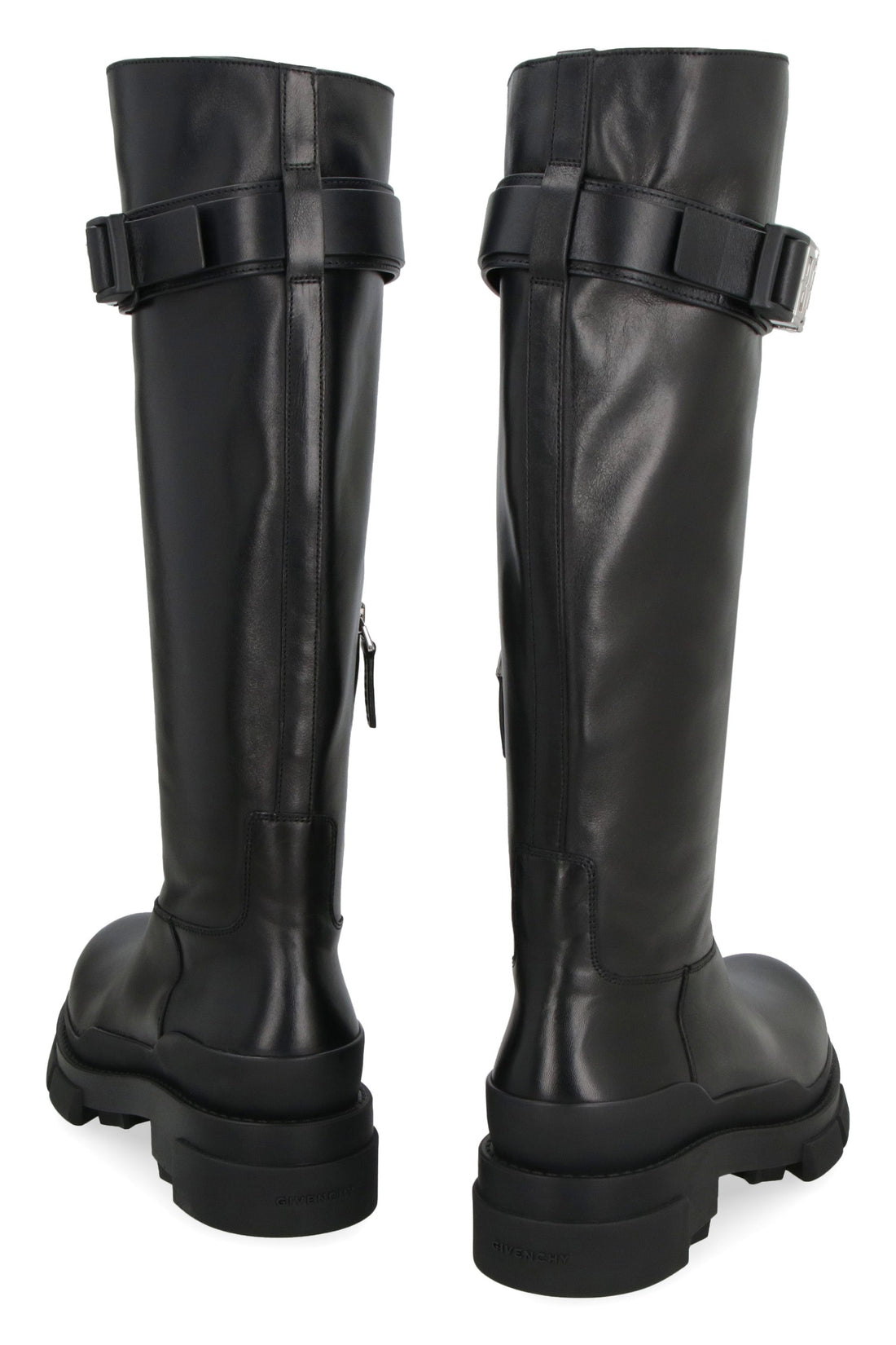 Givenchy-OUTLET-SALE-Terra leather boots-ARCHIVIST