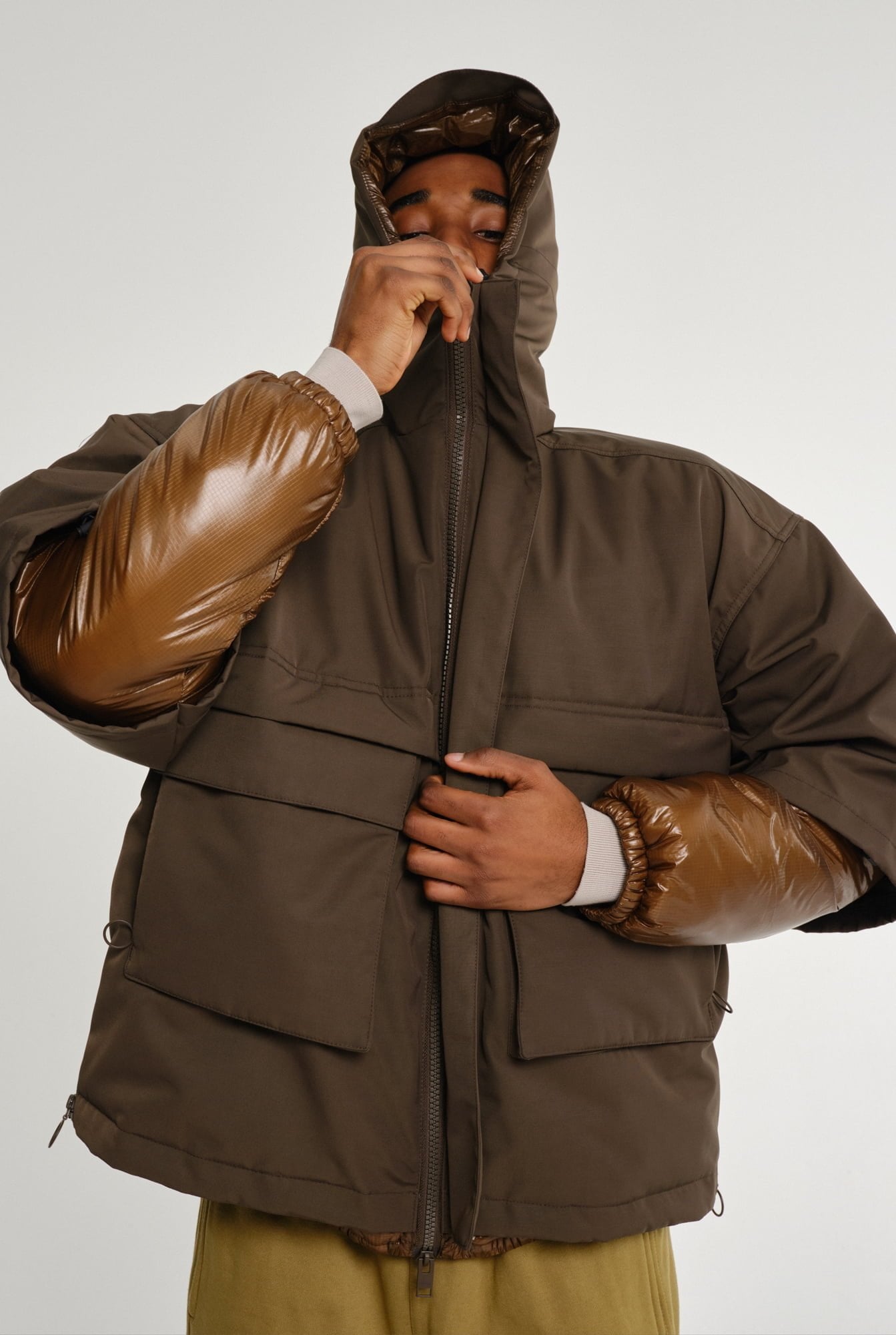 Embassy Of Bricks And Logs-TERRACE UTILITY JACKET-Jacken & Mäntel-Black-Deal-Outlet-by-ARCHIVIST