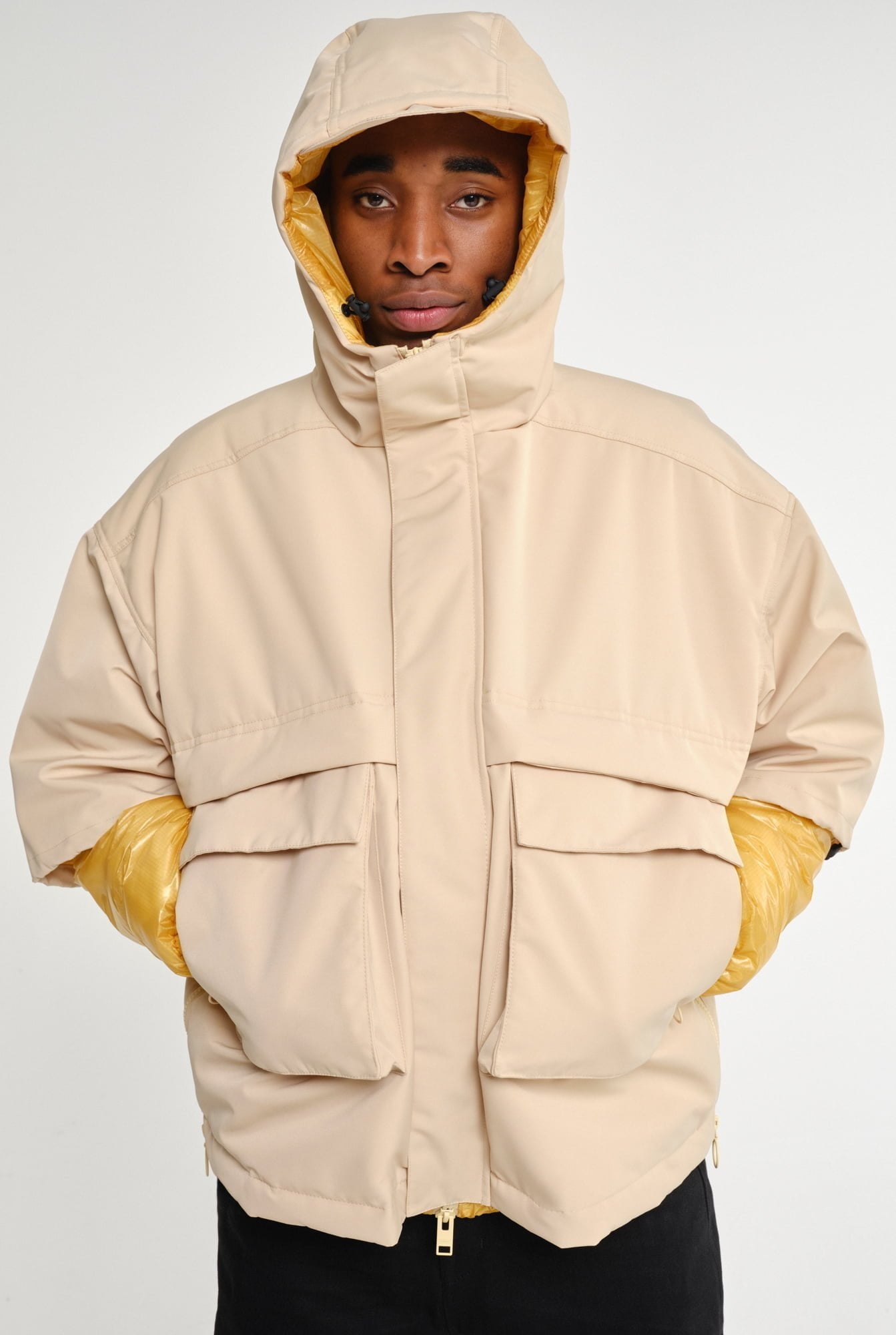 Embassy Of Bricks And Logs-TERRACE UTILITY JACKET-Jacken & Mäntel-Black-Deal-Outlet-by-ARCHIVIST