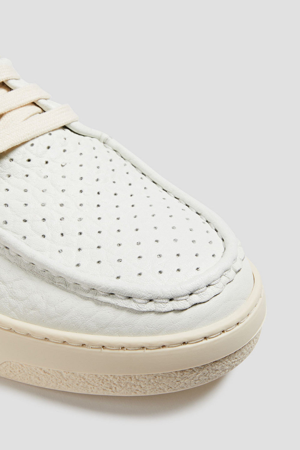 Acne Studios-OUTLET-SALE-Textured Leather High-Top Sneakers-ARCHIVIST