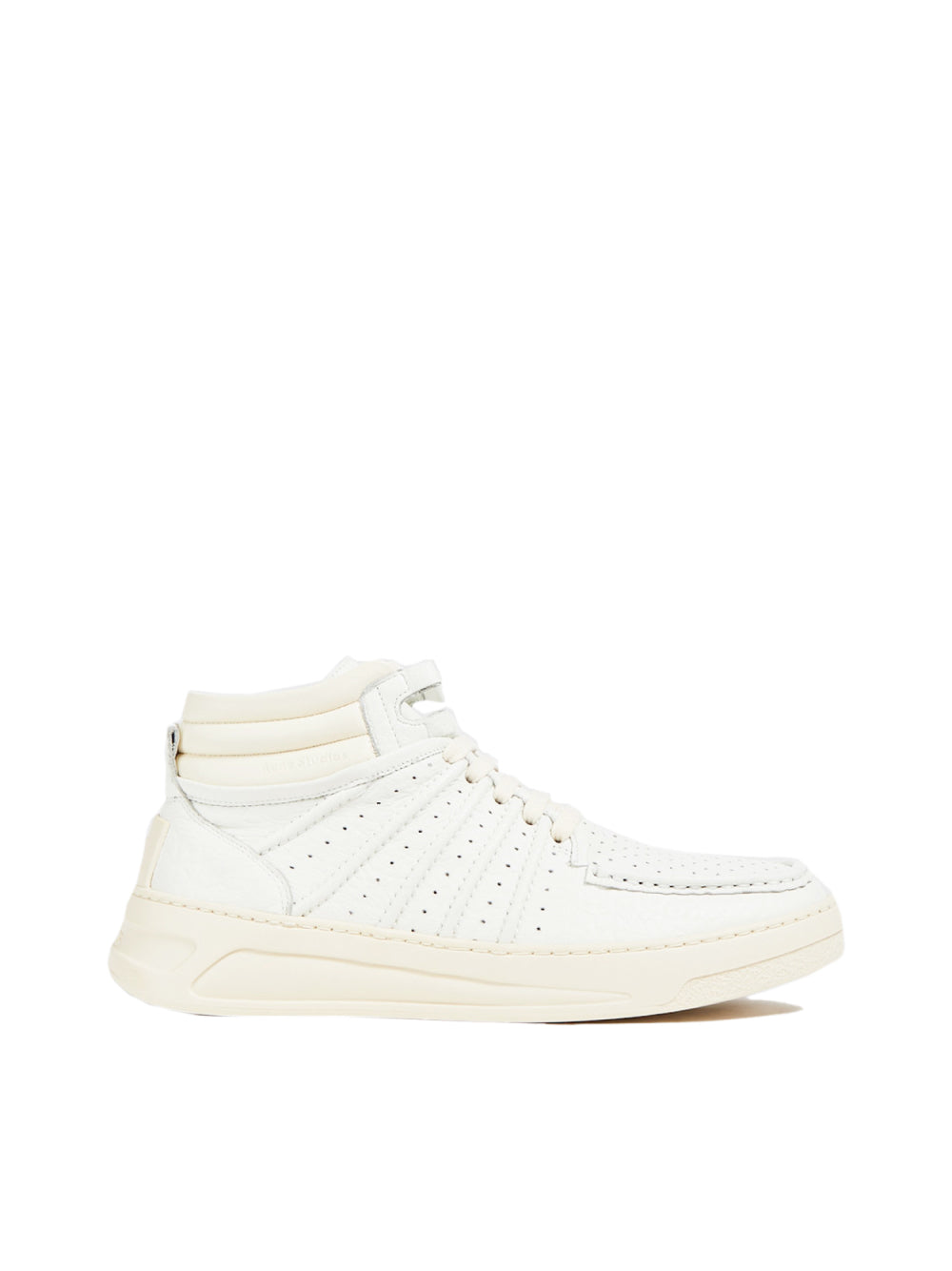 Acne Studios-OUTLET-SALE-Textured Leather High-Top Sneakers-ARCHIVIST