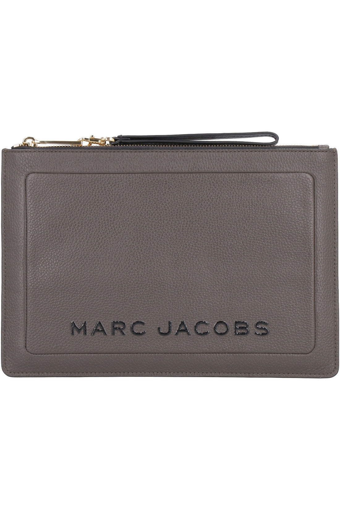 Marc Jacobs-OUTLET-SALE-The Box leather clutch-ARCHIVIST