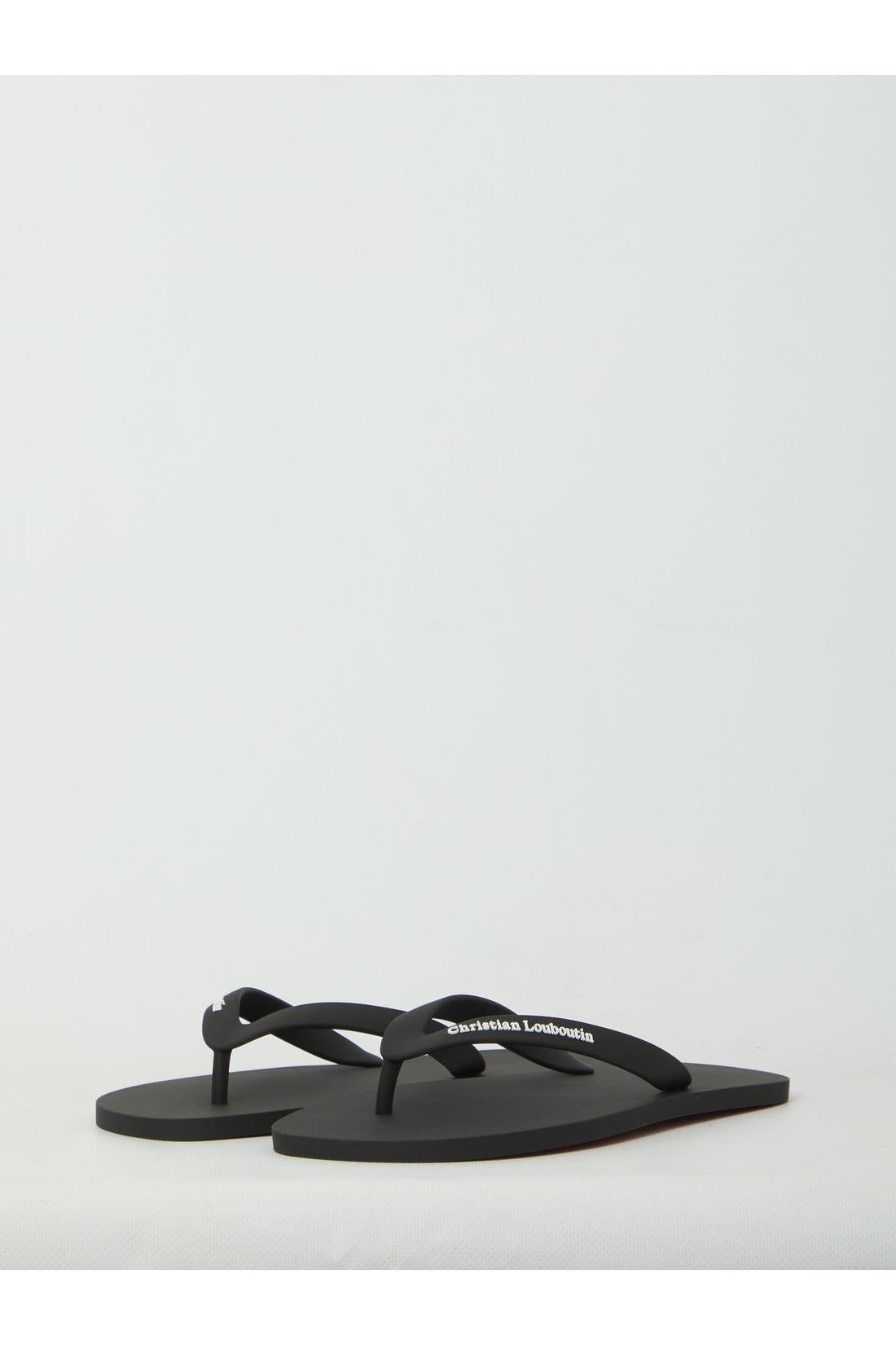 Christian Louboutin-OUTLET-SALE-The Christian Louboutin Summer slipper-ARCHIVIST