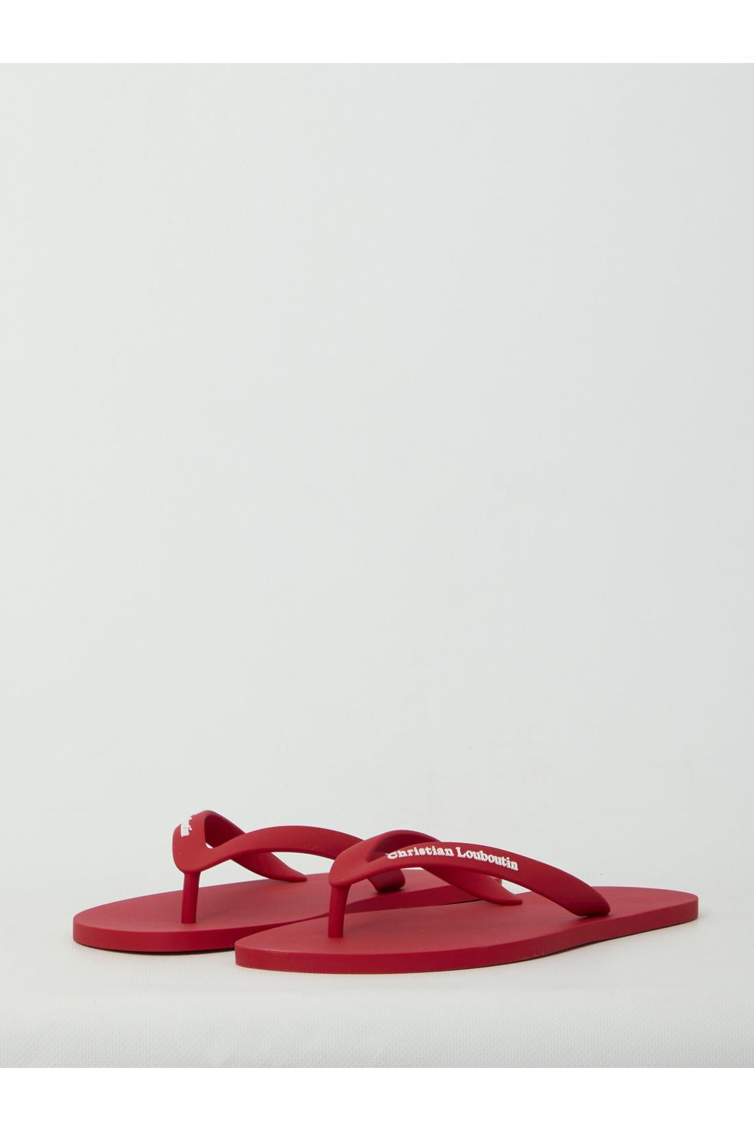 Christian Louboutin-OUTLET-SALE-The Christian Louboutin Summer slipper-ARCHIVIST