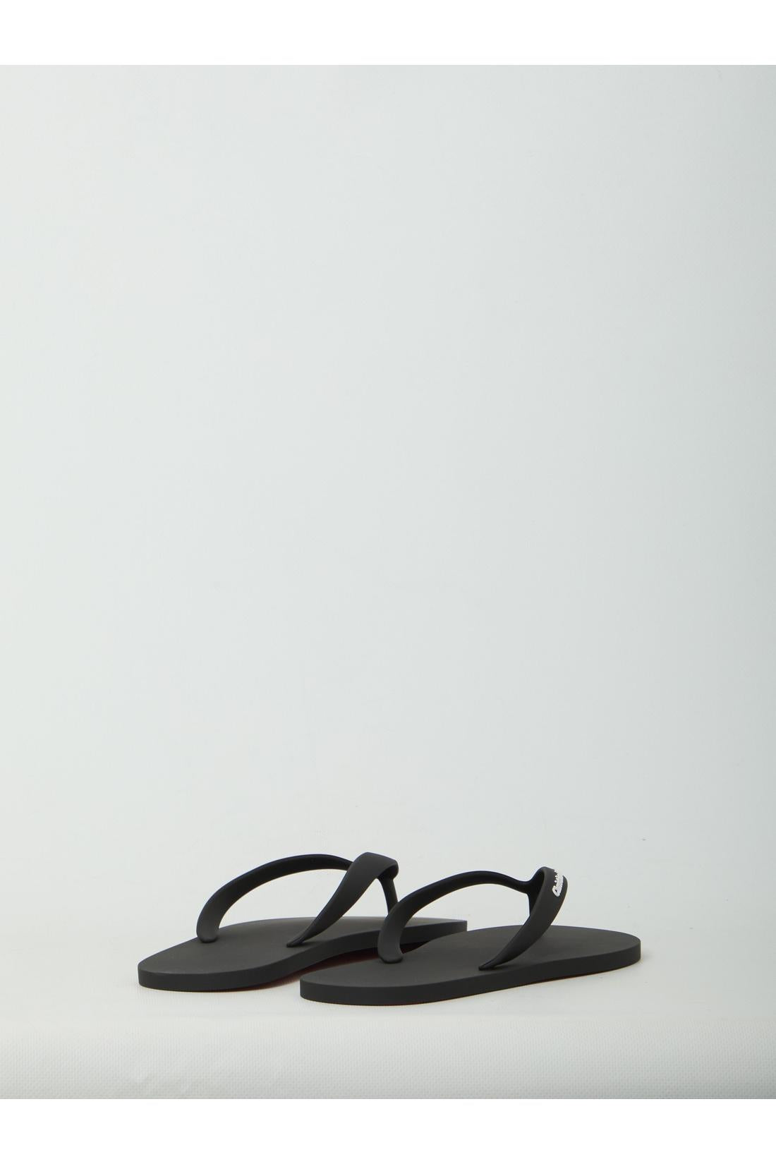 Christian Louboutin-OUTLET-SALE-The Christian Louboutin Summer slipper-ARCHIVIST