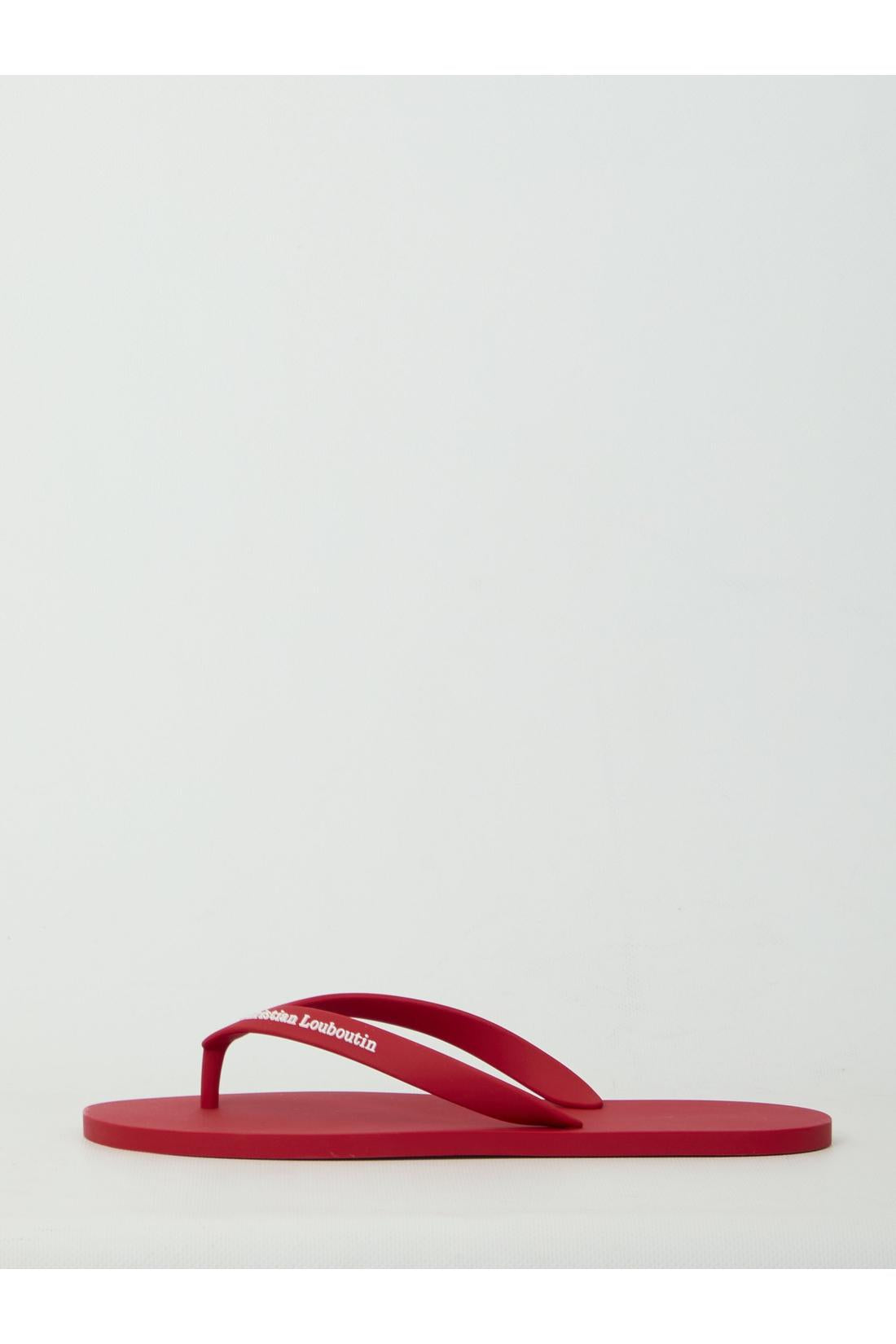 Christian Louboutin-OUTLET-SALE-The Christian Louboutin Summer slipper-ARCHIVIST