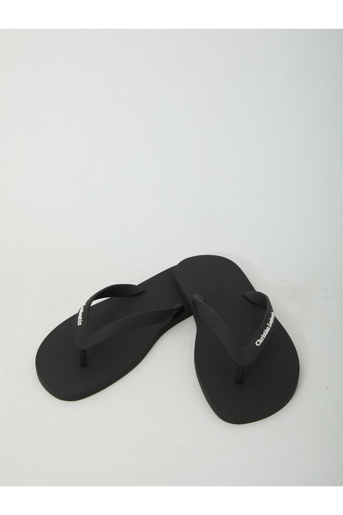 Christian Louboutin-OUTLET-SALE-The Christian Louboutin Summer slipper-ARCHIVIST