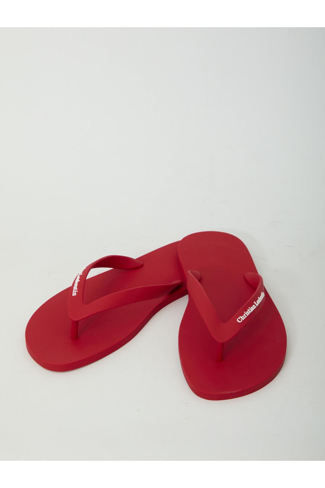 Christian Louboutin-OUTLET-SALE-The Christian Louboutin Summer slipper-ARCHIVIST