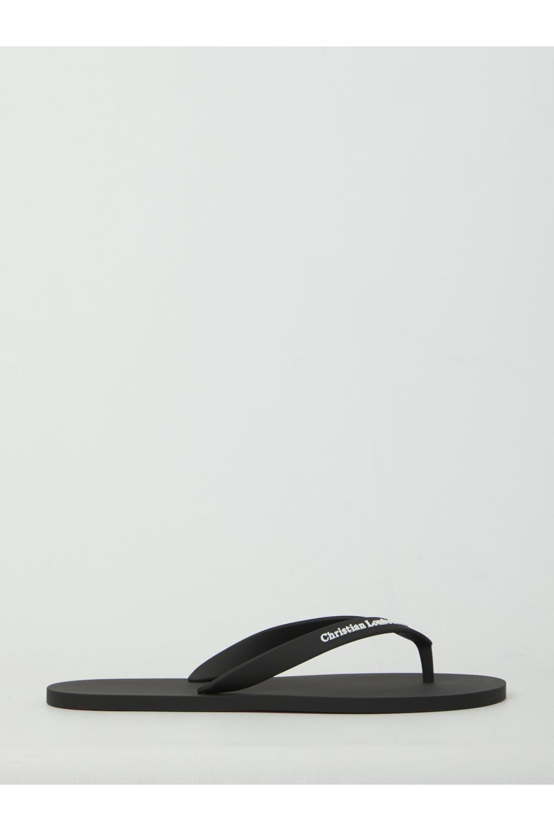 Christian Louboutin-OUTLET-SALE-The Christian Louboutin Summer slipper-ARCHIVIST