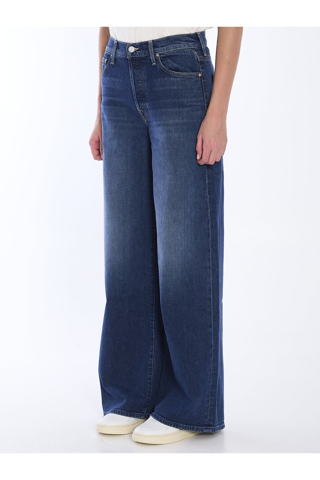 MOTHER-OUTLET-SALE-The Ditcher Roller Sneak jeans-ARCHIVIST