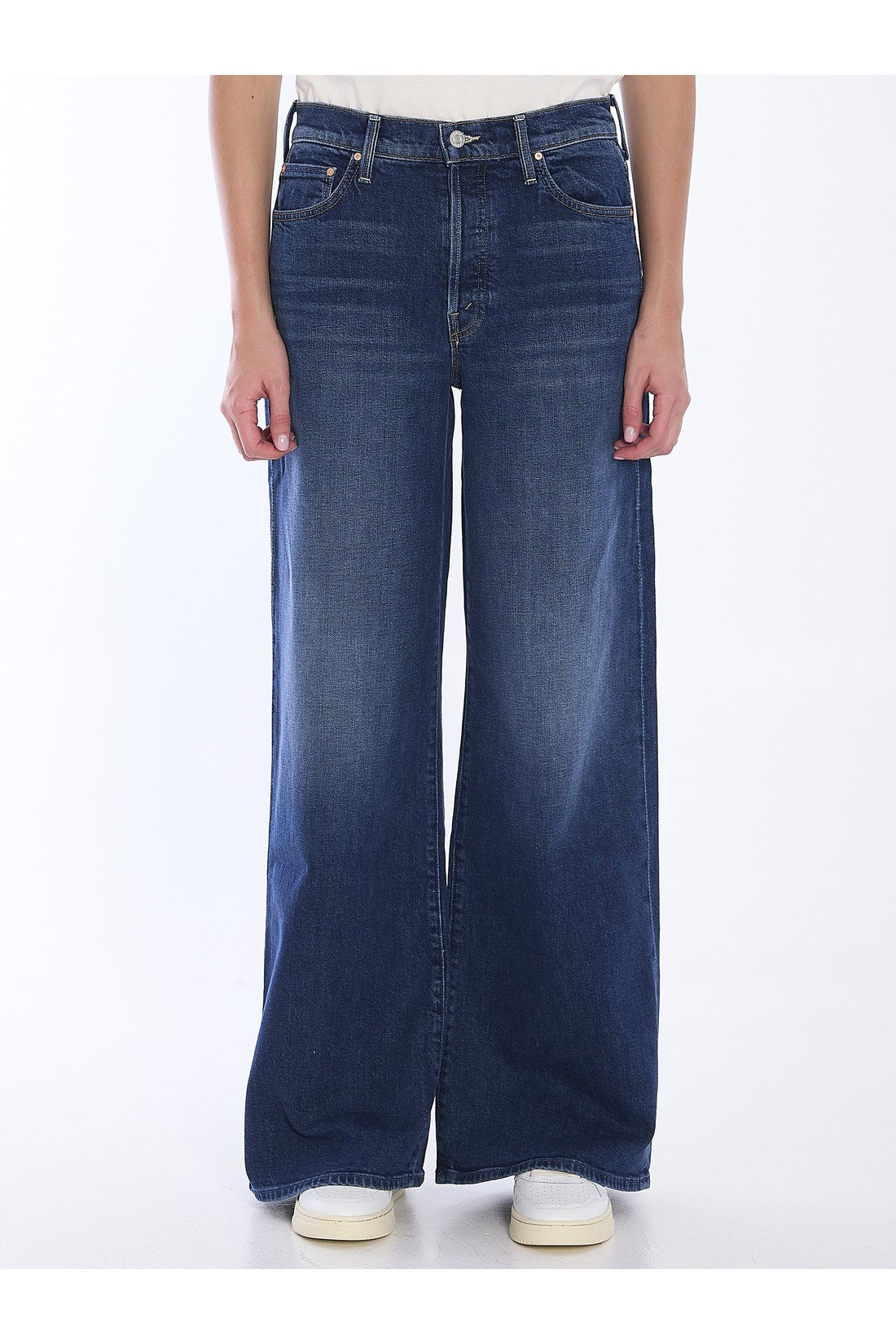 MOTHER-OUTLET-SALE-The Ditcher Roller Sneak jeans-ARCHIVIST